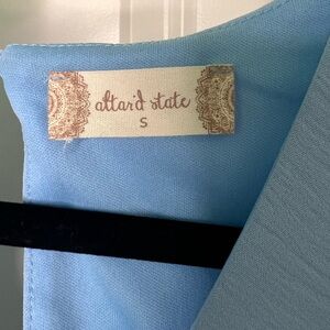 Light Blue Altar’d State Romper
